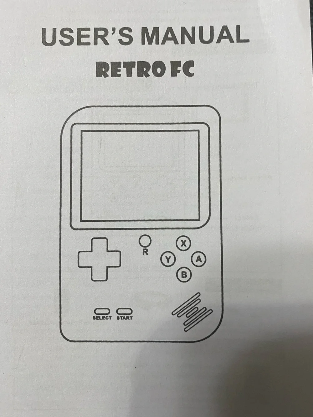 Plus Portable Handheld Game Console - Black